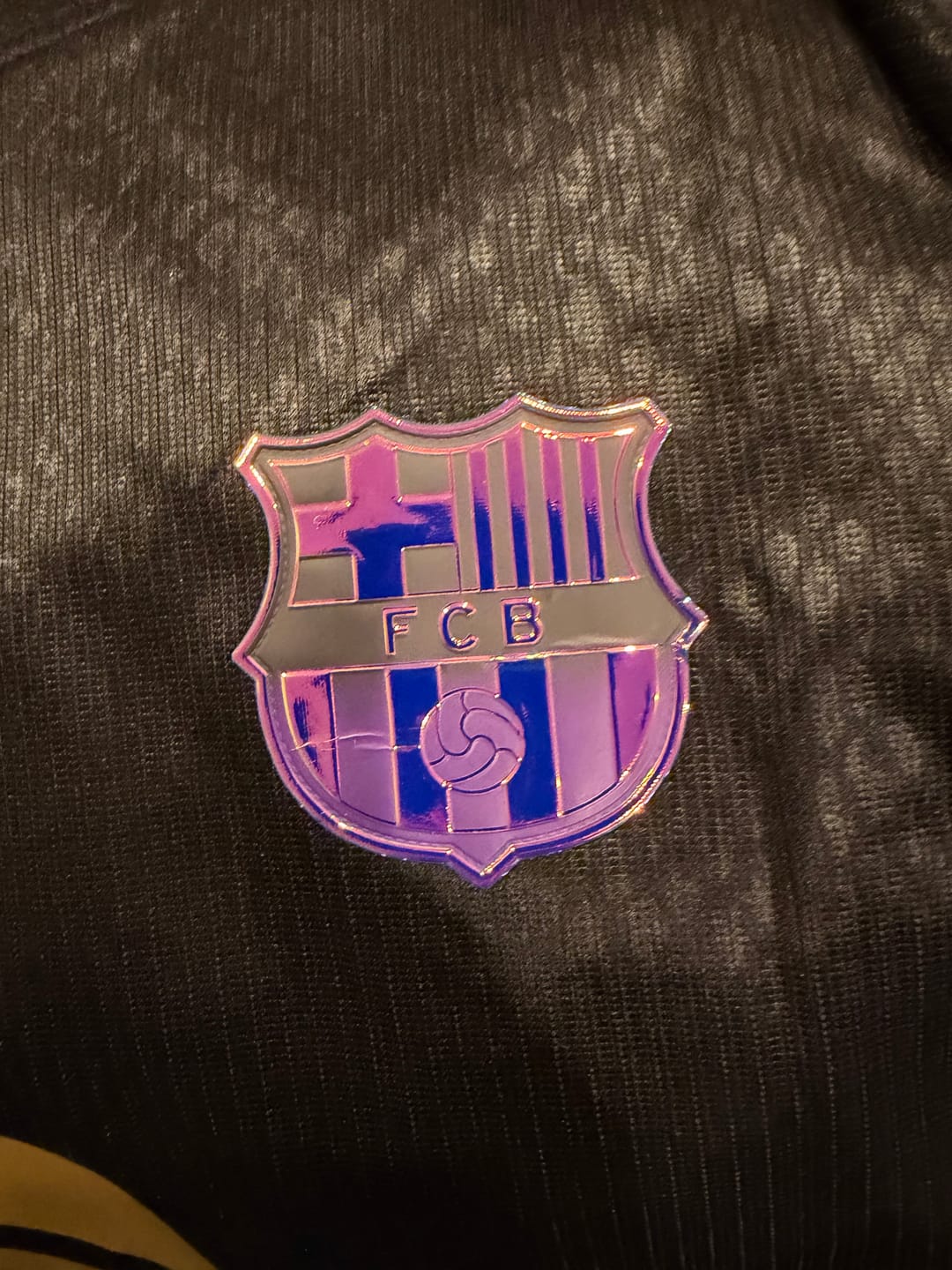 Customer photo review of 26/27 Barcelona Away Kids kit