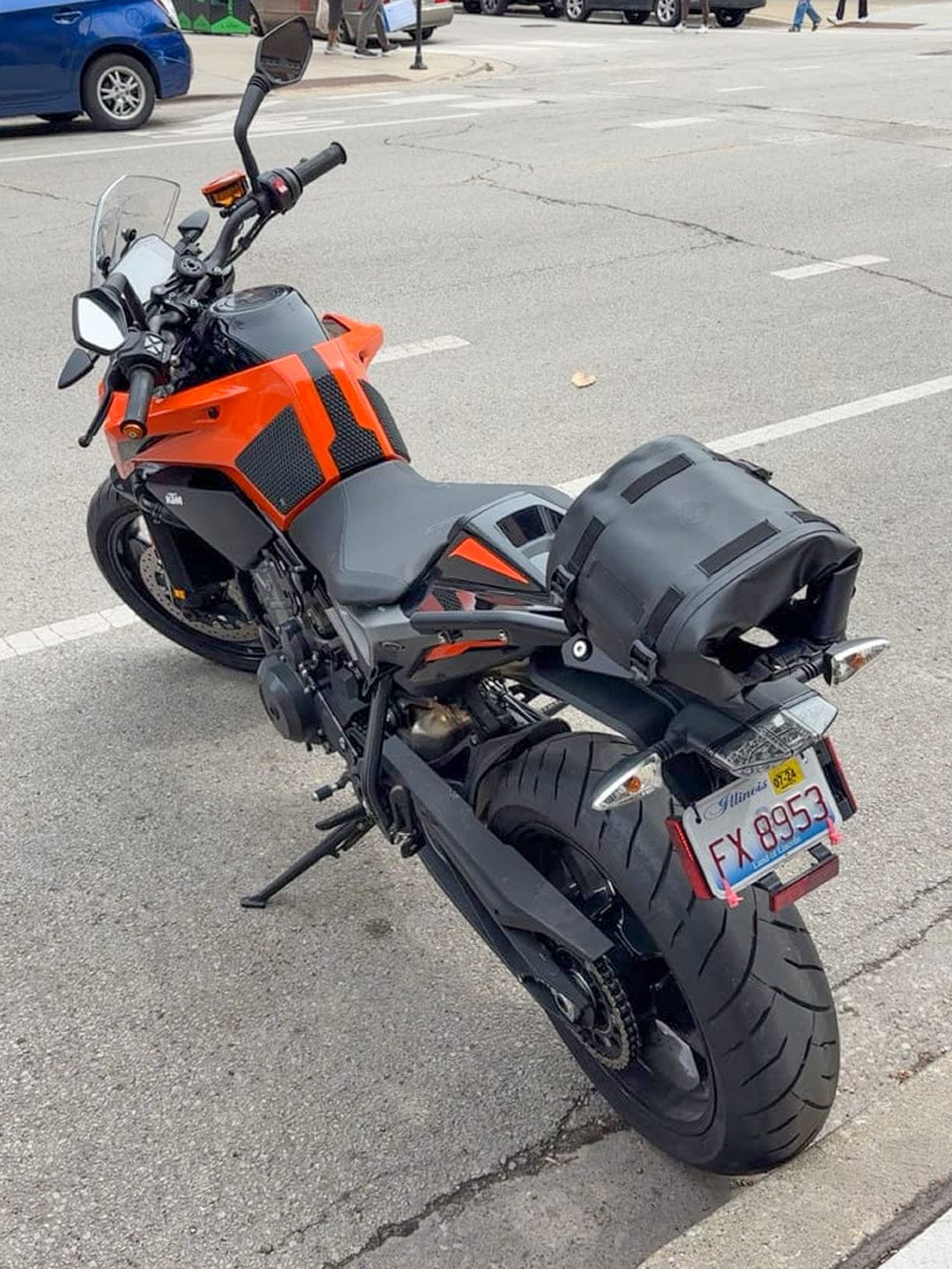 Customer photo review of 8L - Odyssey ADV Touring Tailpack