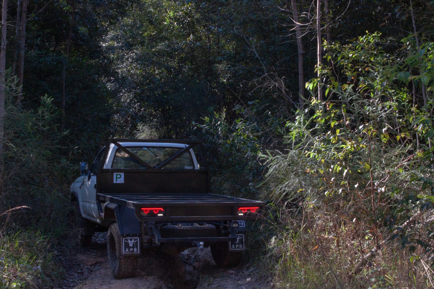 Customer photo review of Jimny/Tray Tail Lights Black 2018+