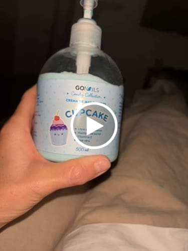 Customer photo review of Crema de Manos y Pies - Cupcake 500 ml