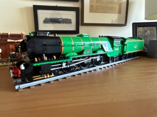 Customer photo review of COBI Flying Scotsman British Steam Locomotive Train: Set #6292