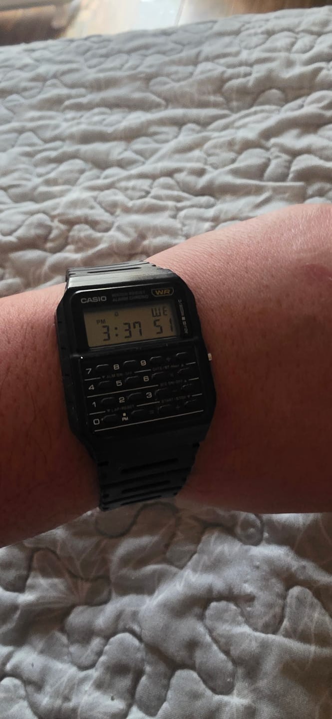 Customer photo review of Reloj Calculadora Casio Vintage CA-53W-1Z Negro