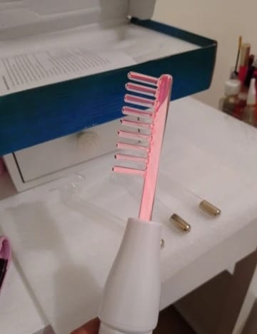 Customer photo review of NovaSculpt Glow — Alta Frecuencia para Piel Radiante y Sin Acné