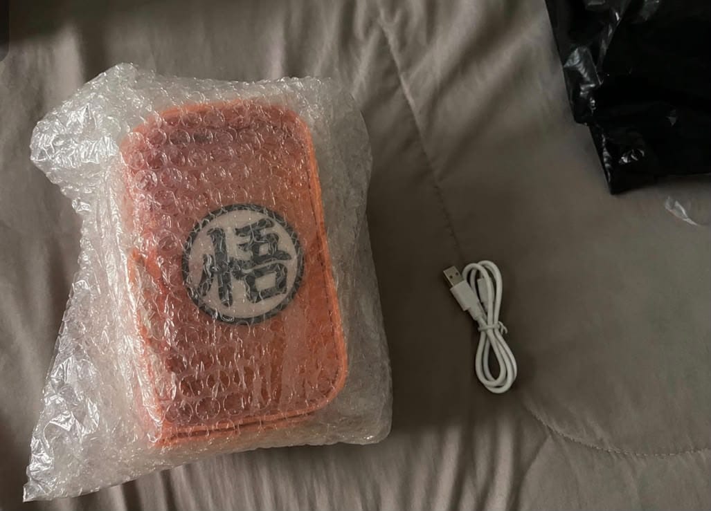 Customer photo review of Goku Shadow Projection Wall Lamp