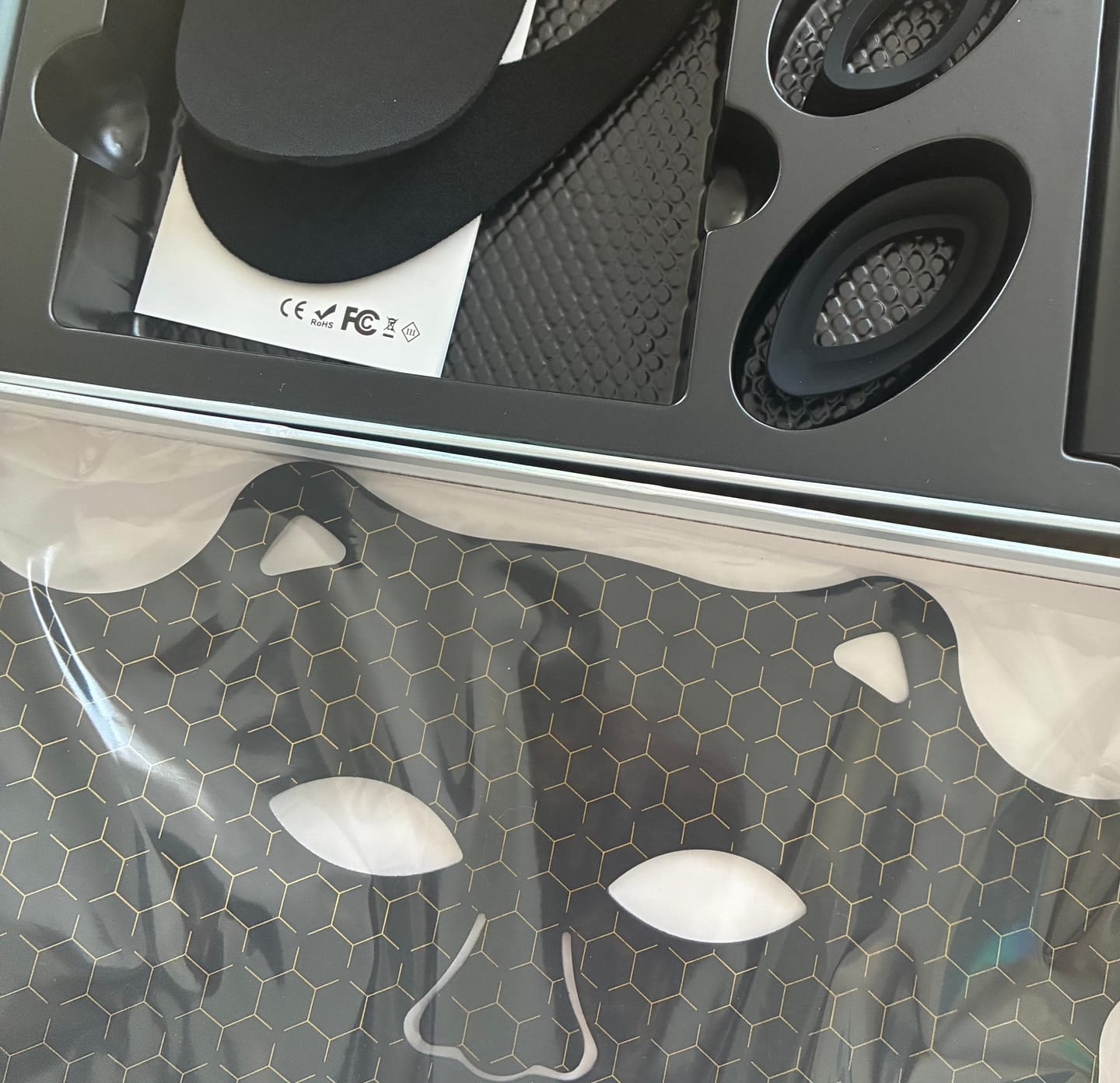 Customer photo review of Glow Máscara Led Facial