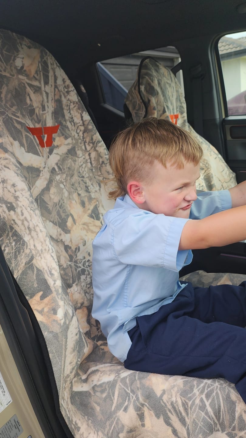 Customer photo review of Waterproof Car Towel Seat Cover