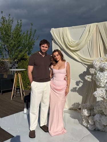 Customer photo review of Cornelia Maxi Dress
