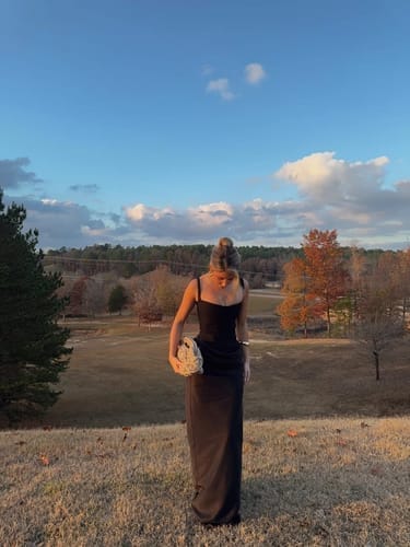 Customer photo review of Cornelia Maxi Dress