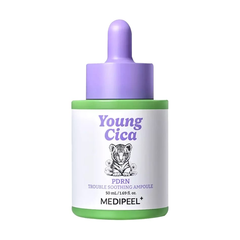 Customer photo review of Nomierinošs ampulu serums Medi-Peel Young Cica PDRN Trouble Soothing Ampoule