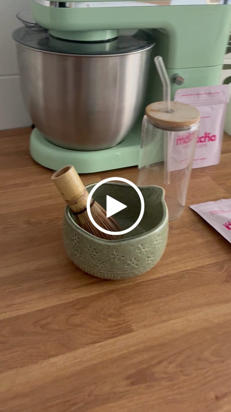 Customer video review of Matcha Rose Latte