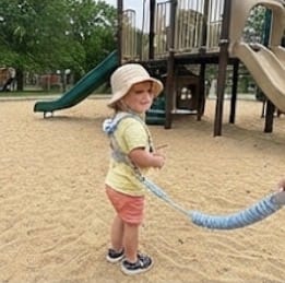 Customer photo review of Kidguard™ - Arnés de Seguridad Antiperdida