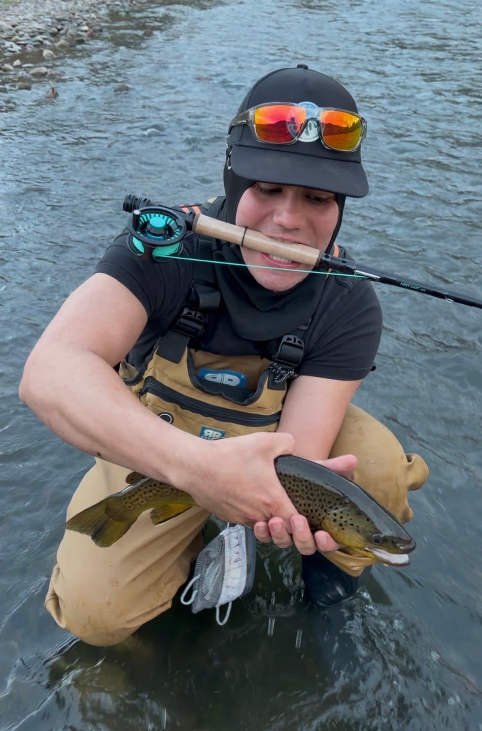 Customer photo review of FIRST CAST Classic 4wt / 9ft – Travel Fly Rod