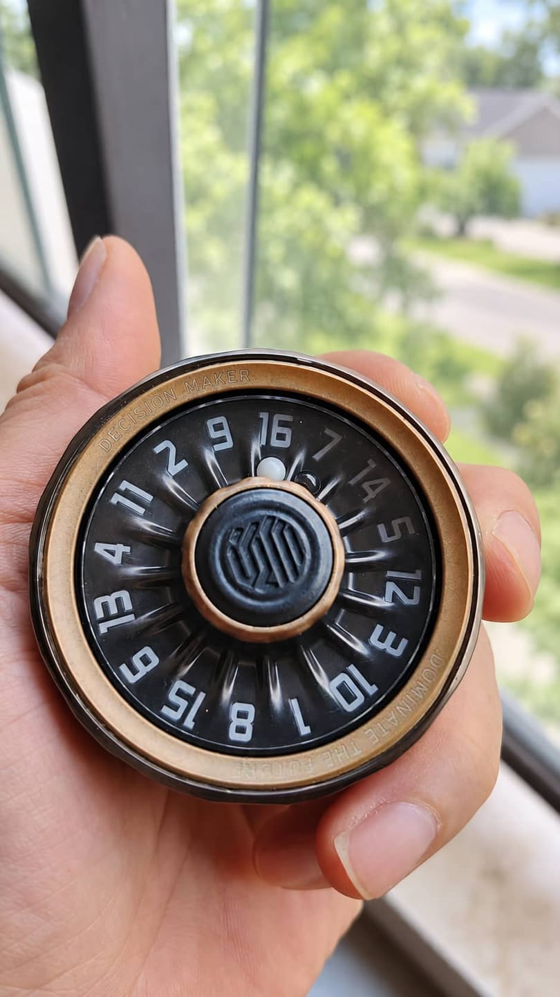 Customer photo review of D20 Roulette Spinner