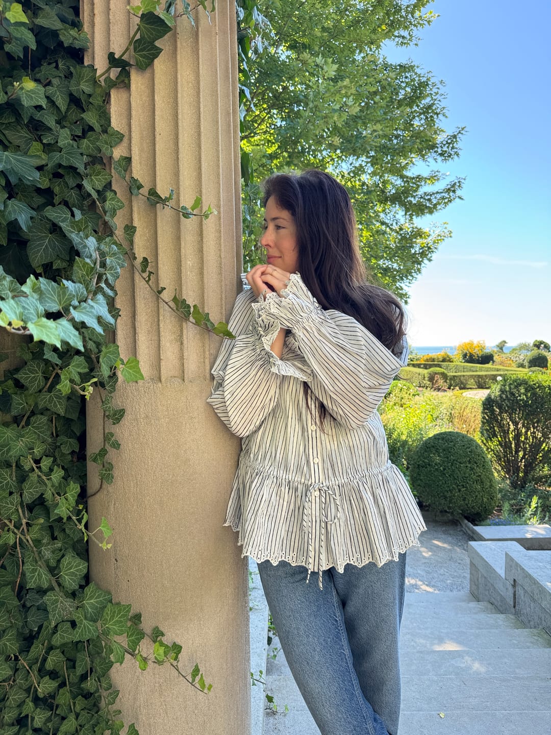 Customer photo review of Delphi Blouse