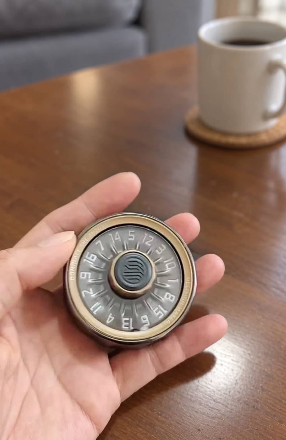 Customer photo review of D20 Roulette Spinner