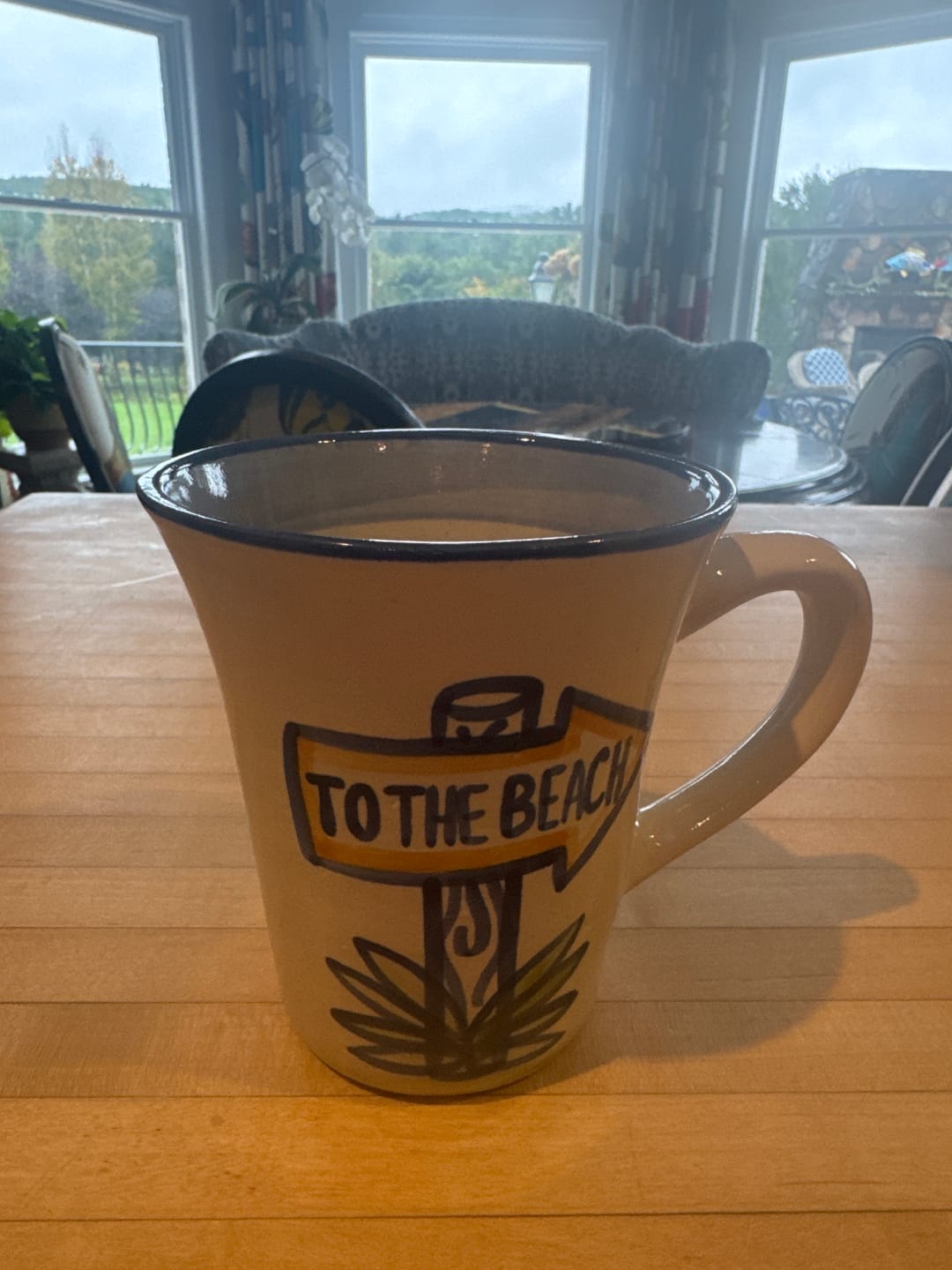 Customer photo review of To the Beach Flare Mug