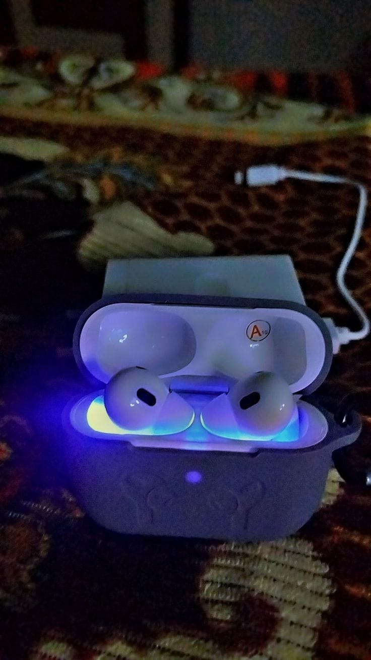 Customer photo review of AirPods Pro 3 – Latest Edition | FREE Silicone Case