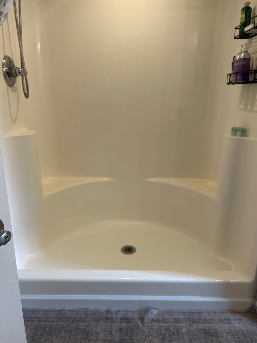 Customer photo review of Floor Crack Repair Kit