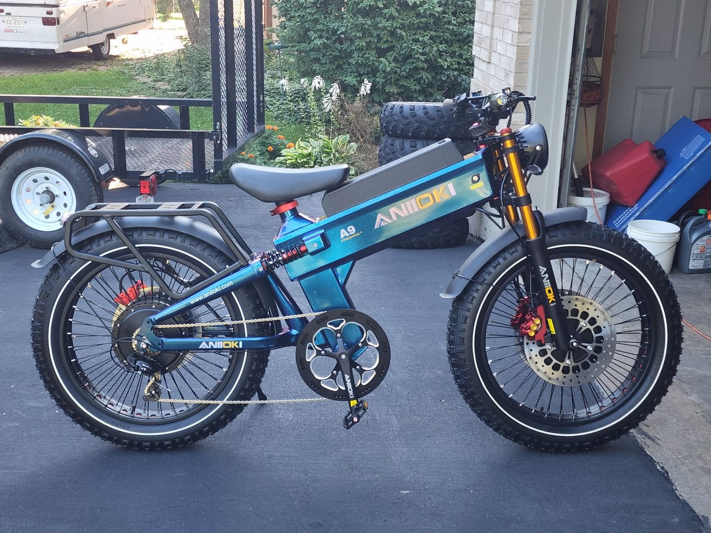 Customer photo review of A9 Pro Max Dual Motor 2.0 eBike