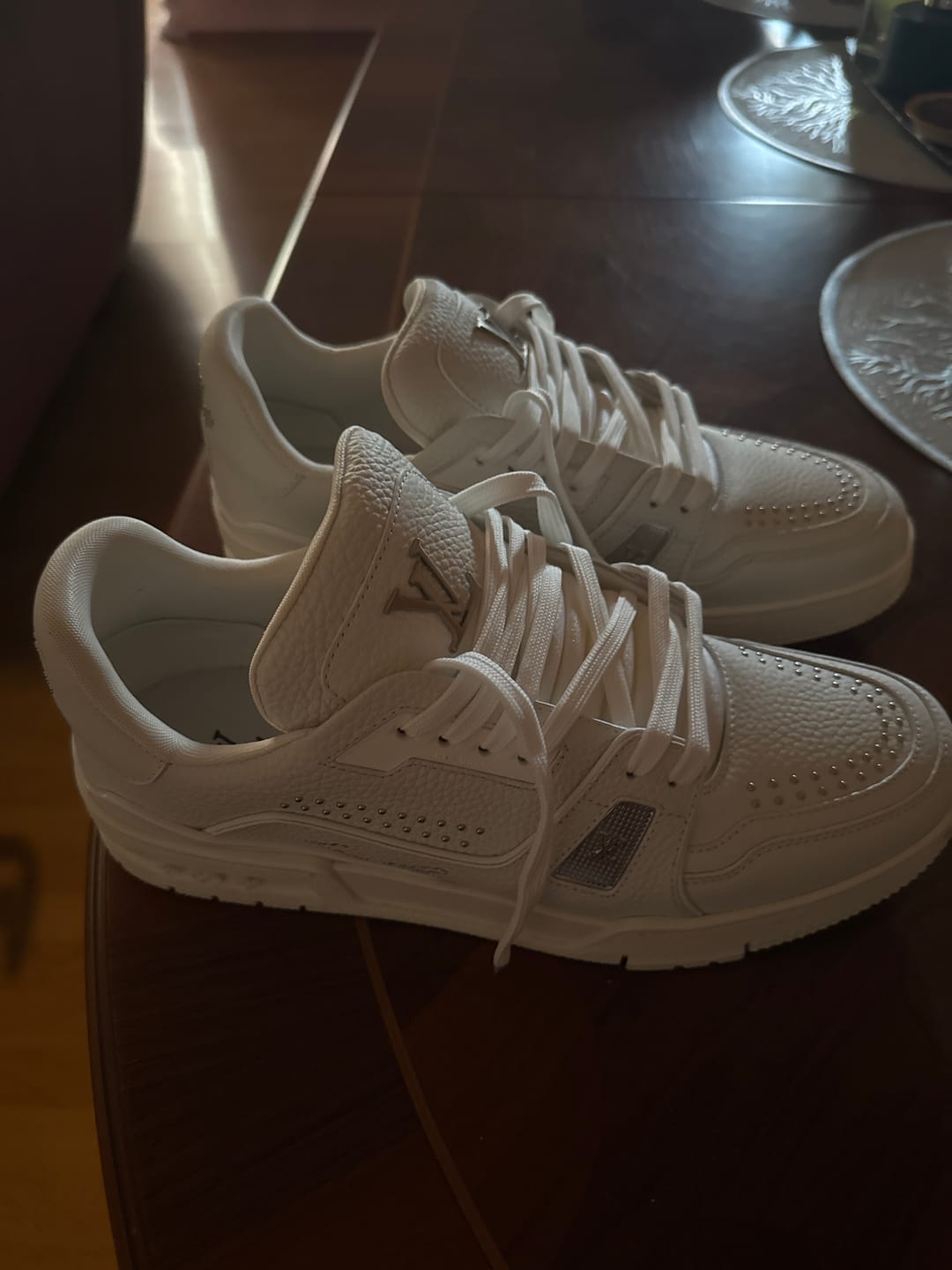 Customer photo review of Multi-Colors Shoes