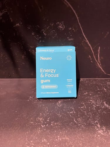 Customer photo review of Energy & Focus Gum