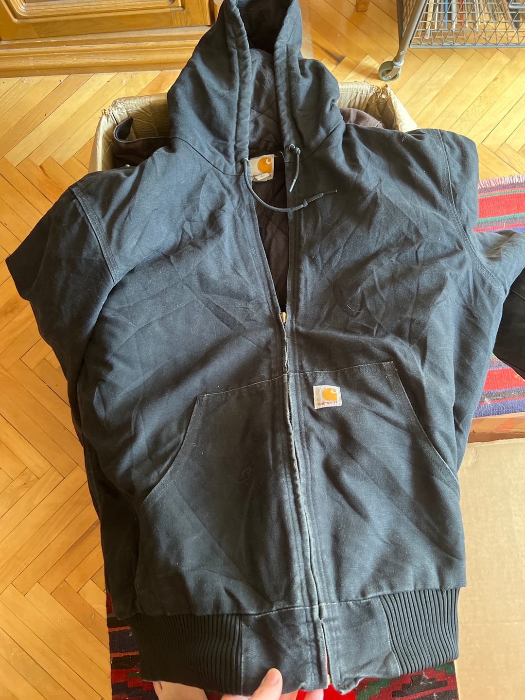Customer photo review of 10x CARHARTT JACKETS