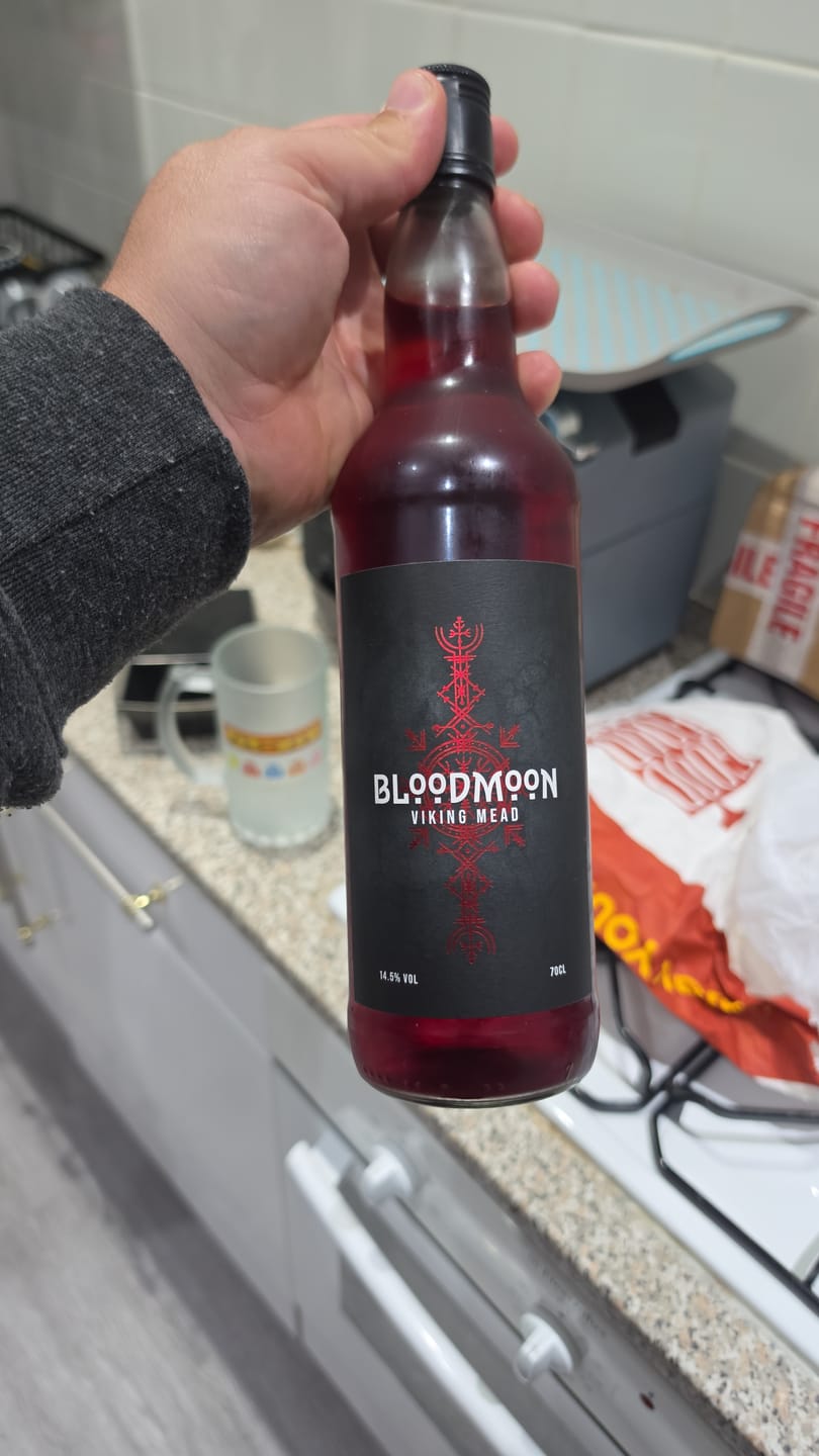Customer photo review of BloodMoon - Viking Mead - With FREE Horn