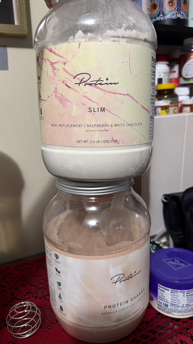 Customer photo review of Slim Meal Replacement | 34 Servings