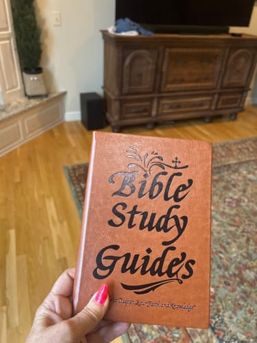 Customer photo review of Bible Study Guide Journal – 66 Pages