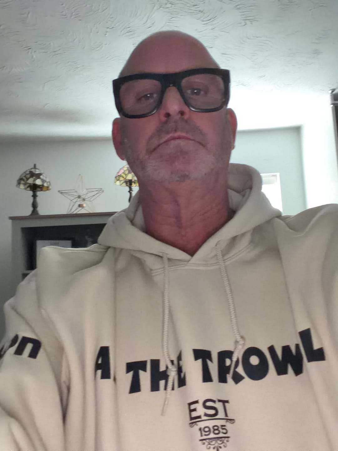 Customer photo review of Al The Trowel Hoodie **NEW STYLE**