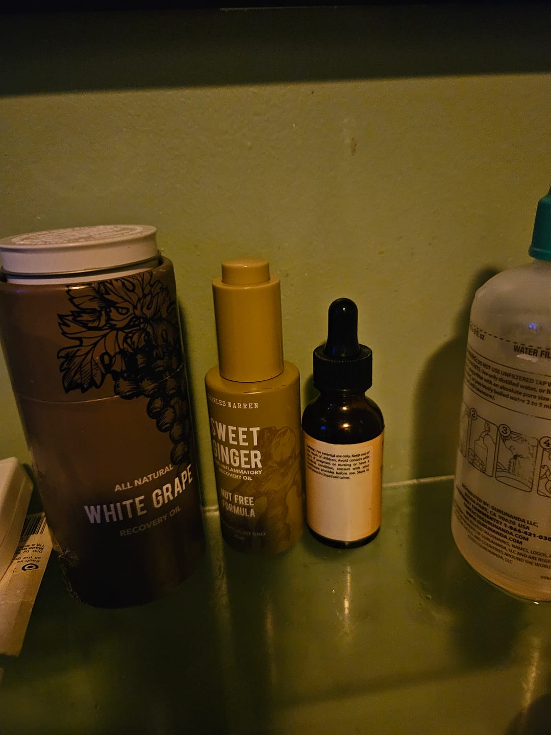 Customer photo review of [Nut-Free] Sweet Ginger Dry Oil for Sensitive Skin