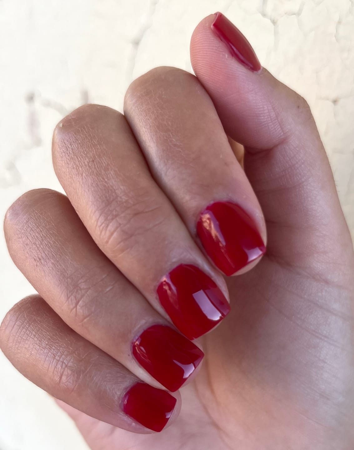 Customer photo review of Smalto Semipermanente LCI - Legendary Red - Rosso
