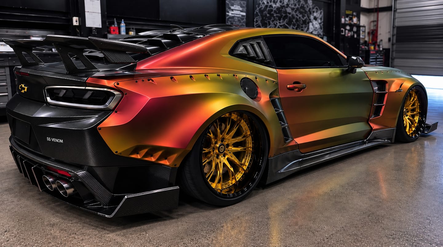 Customer photo review of RV-T081: CUSTOM 2-PIECE FORGED GOLD WHEELS