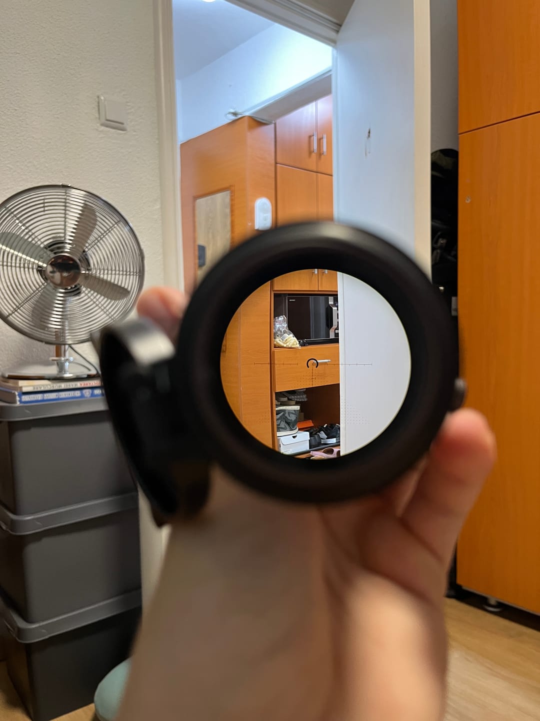 Customer photo review of S6 1-6×24 LPVO SFP Coyote FDE Rifle Scope w/ 1- Piece Extreme High Picatinny AR Mount Kit (OPSL123)