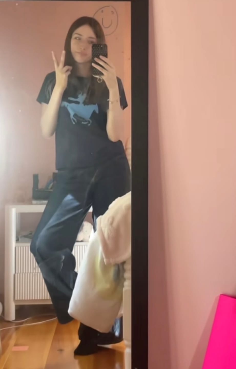 Customer photo review of howdy baby tee