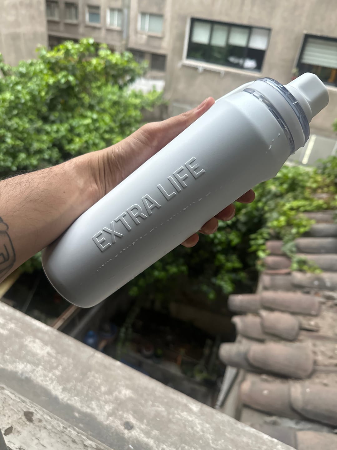 Customer photo review of Botella Térmica Acero Inoxidable 750 ml