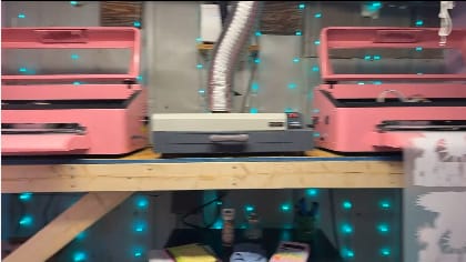 Customer photo review of Haolic Mini D8 DTF Printer 13" | Compact Direct-to-Film Printer for Small Business & Home Use