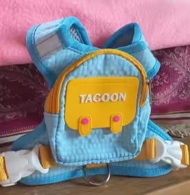 Customer photo review of Arnés-Mochila para perros