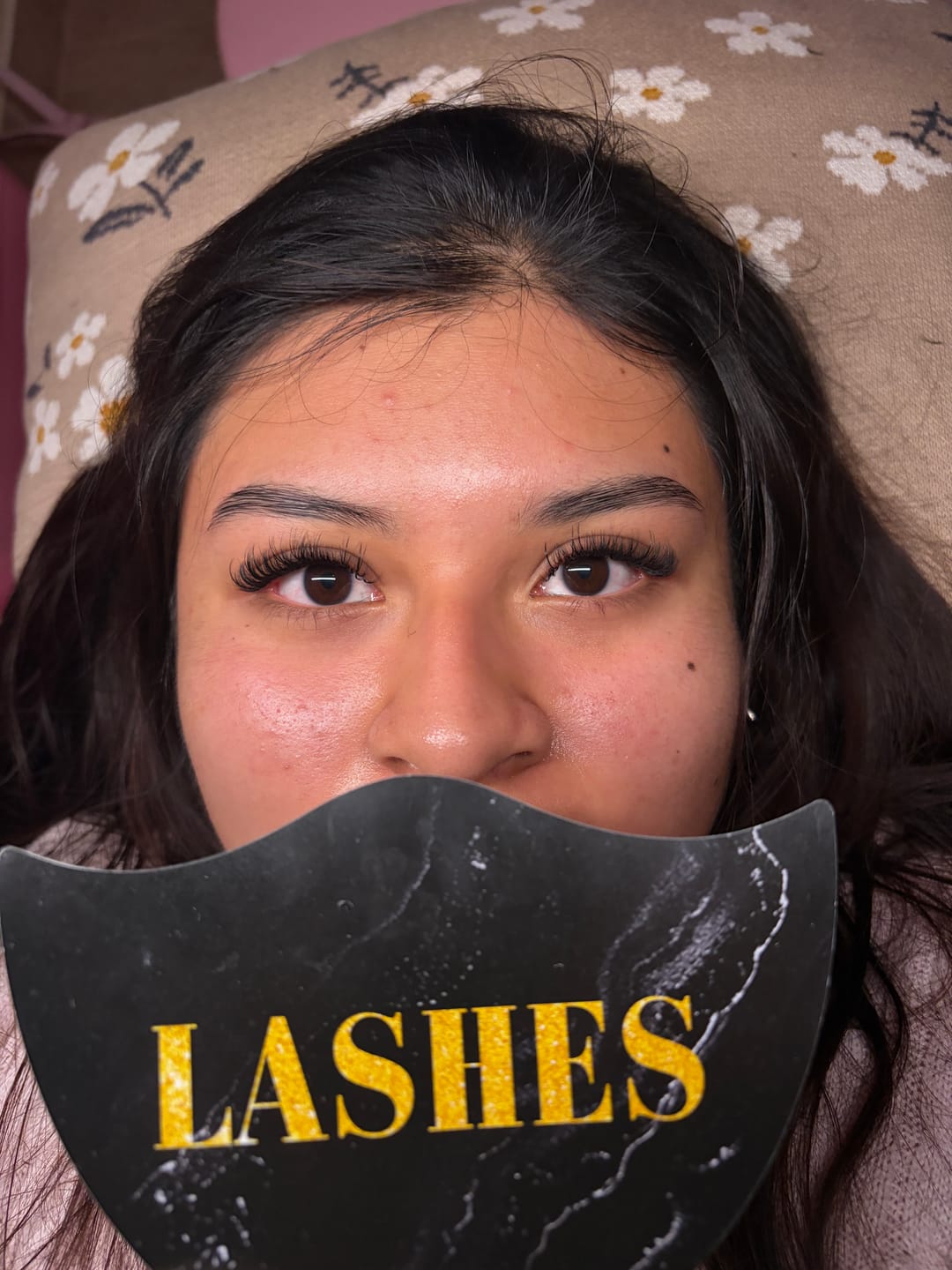 Customer photo review of Self Fanning Lash