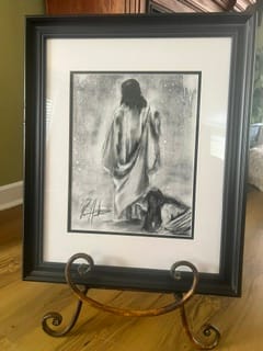 Customer photo review of Jesus Healer (Sketch)