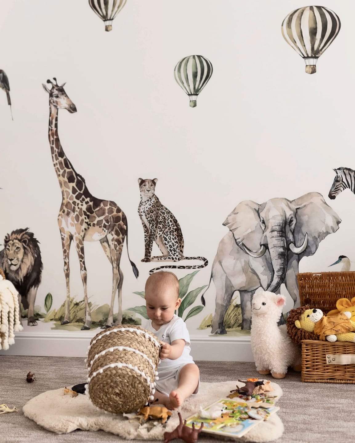 Customer photo review of Africa Wall Decals 14.6