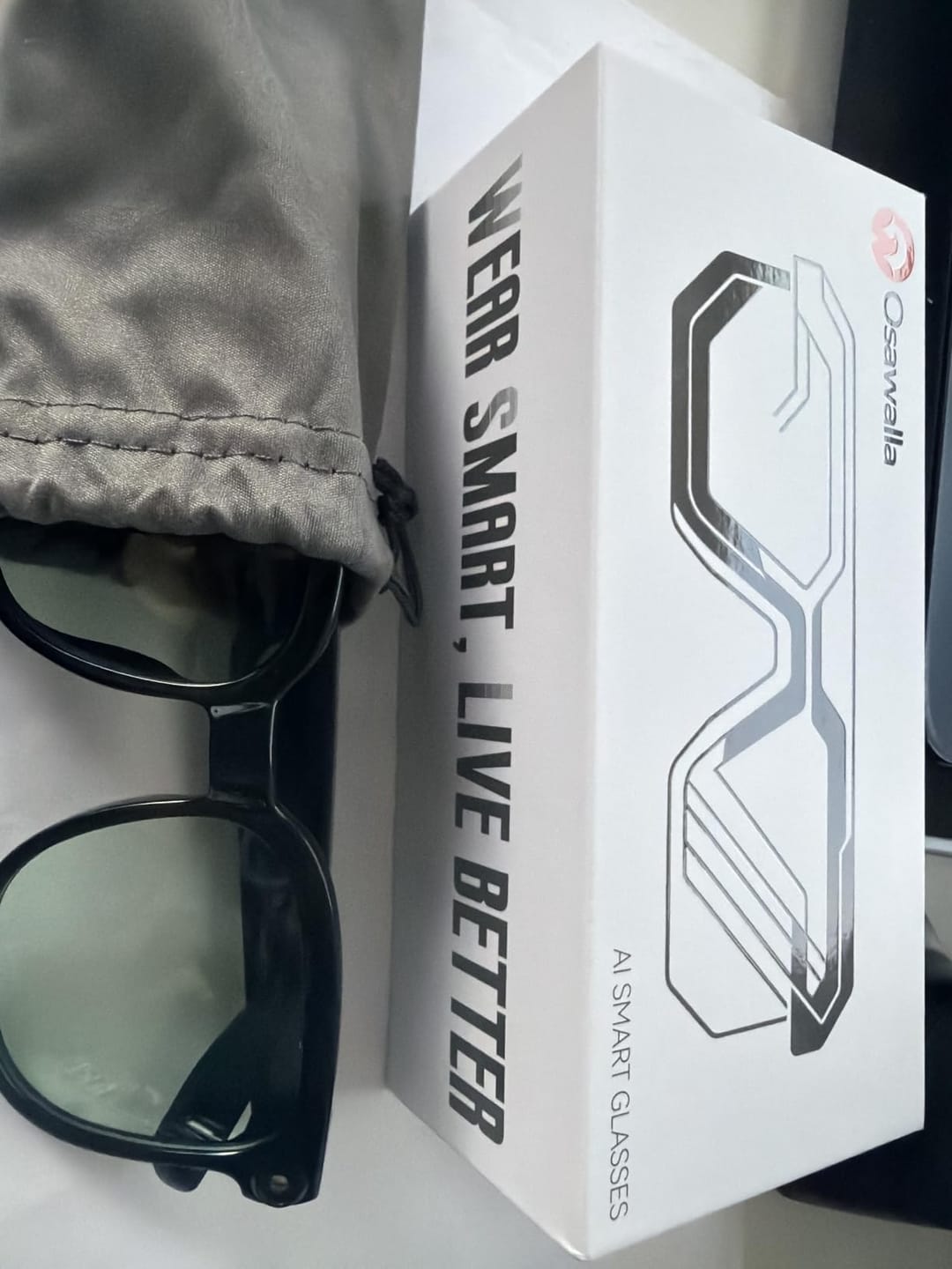 Customer photo review of Gafas con camara IA