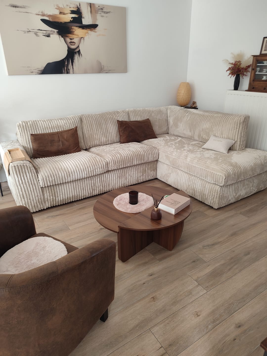 Customer photo review of MySofa Teddy | 2,5 zits + Divan Rechts | Beige