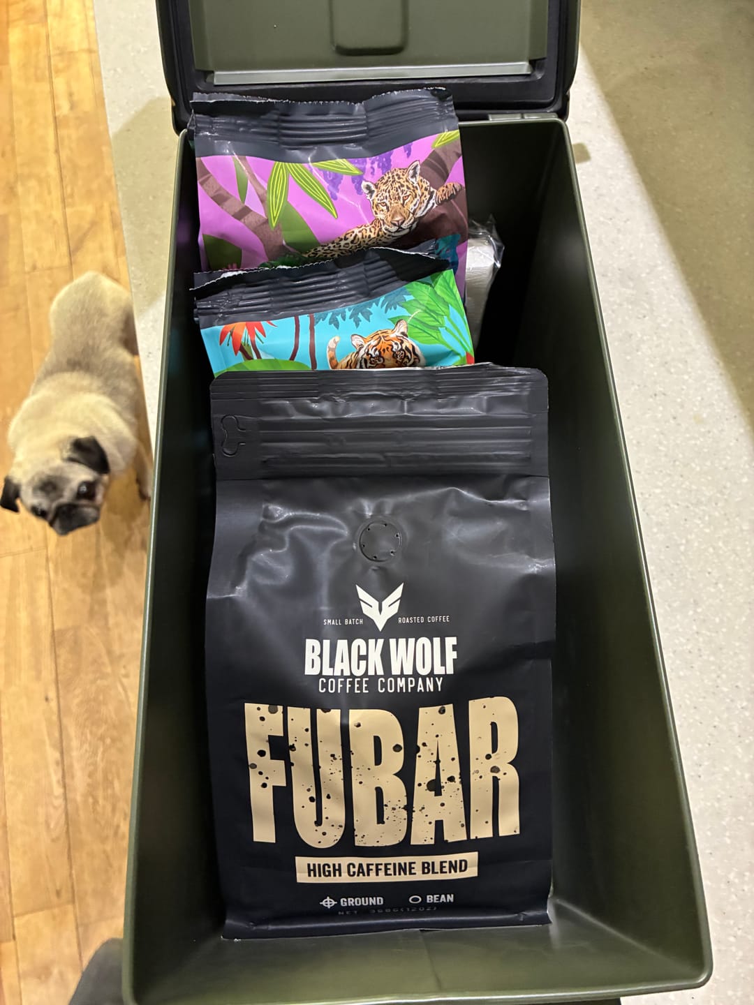Customer photo review of High Caffeine Starter Kit
