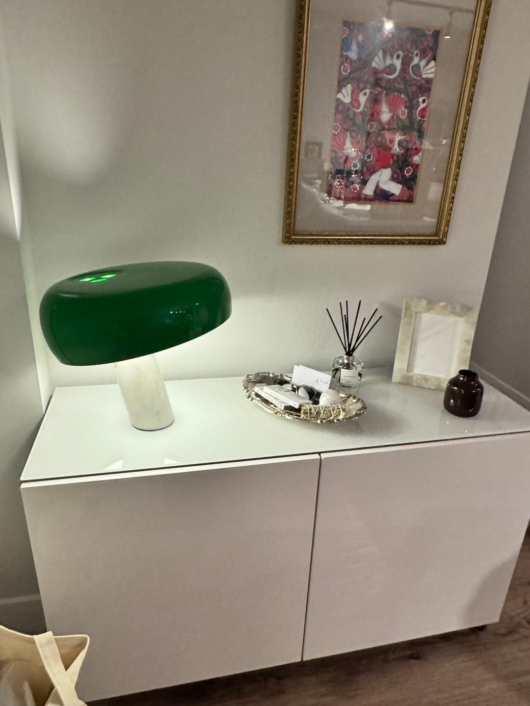 Customer photo review of Peanut Table Lamp