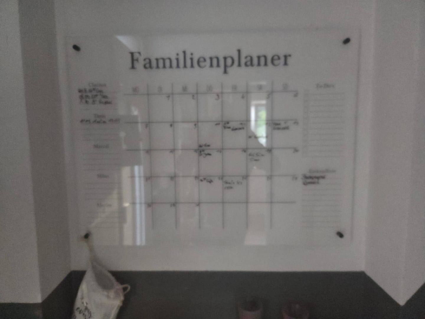 Customer photo review of 5-Namen Familienplaner