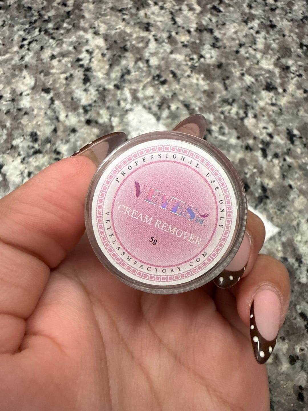 Customer photo review of Lash Remover | Aloe