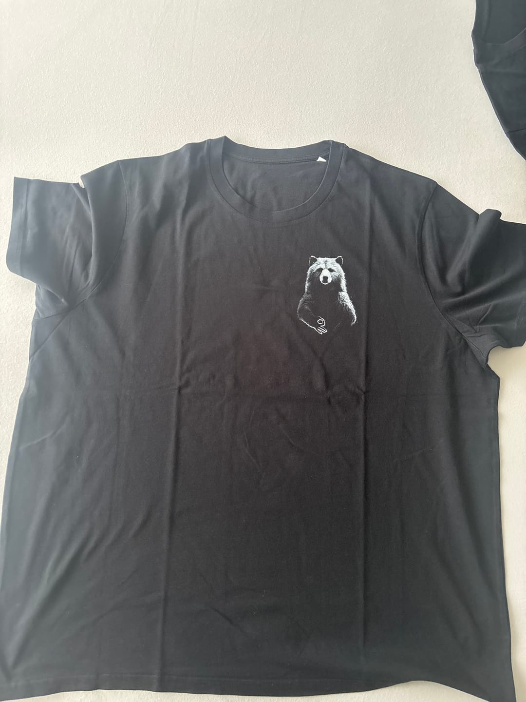 Customer photo review of Willi Waschbär - Bio Herren Shirt
