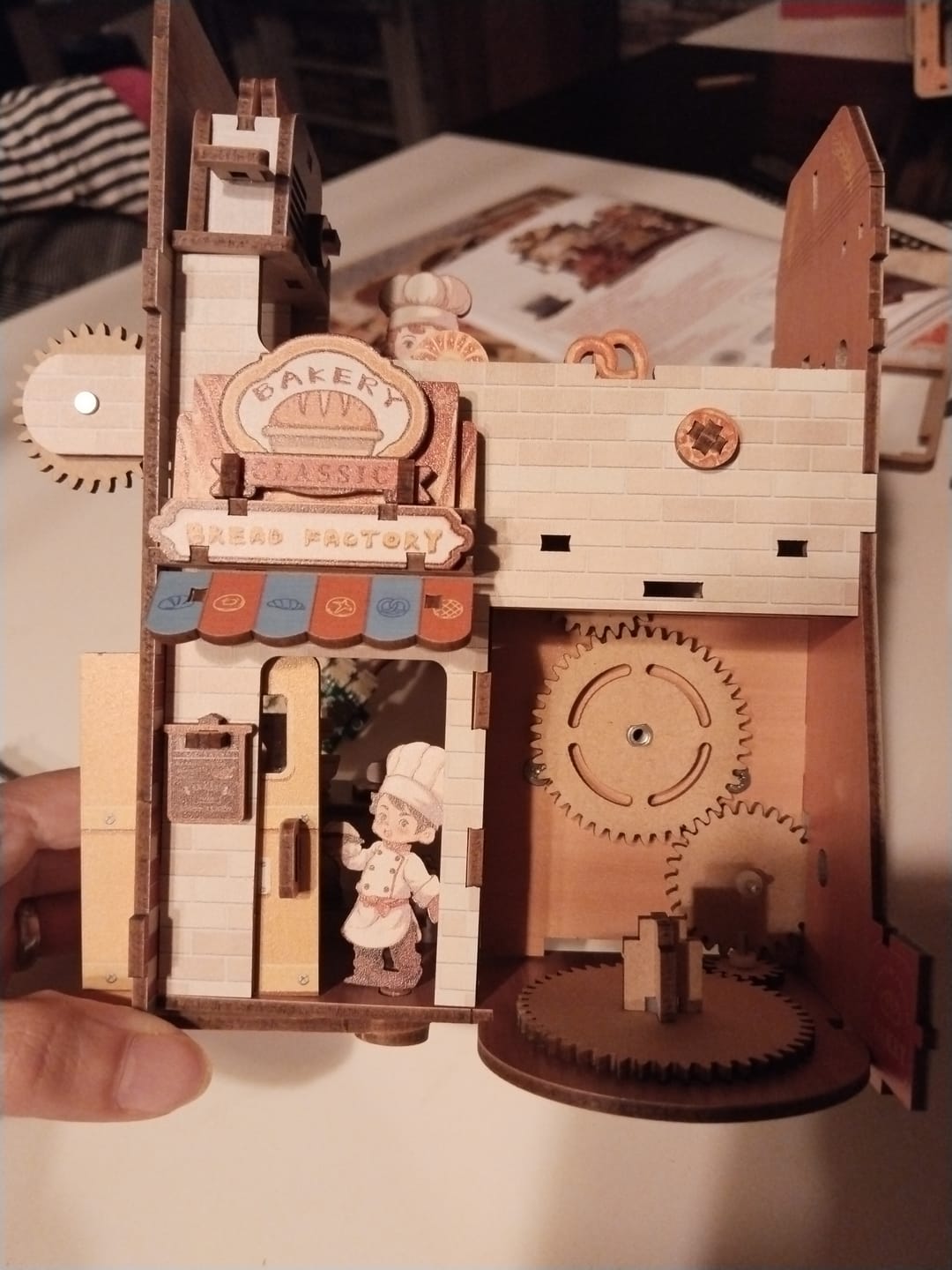 Customer photo review of Bread Factory 3D Wooden Kit