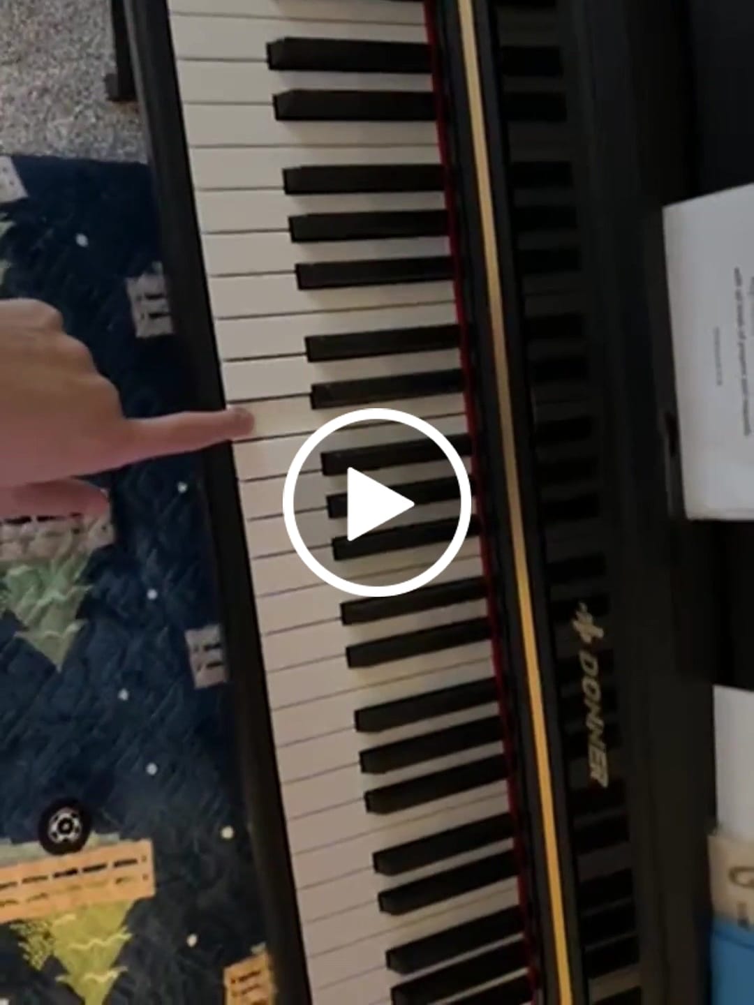 Customer video review of Donner DDP-400 Premium Upright Digital Piano